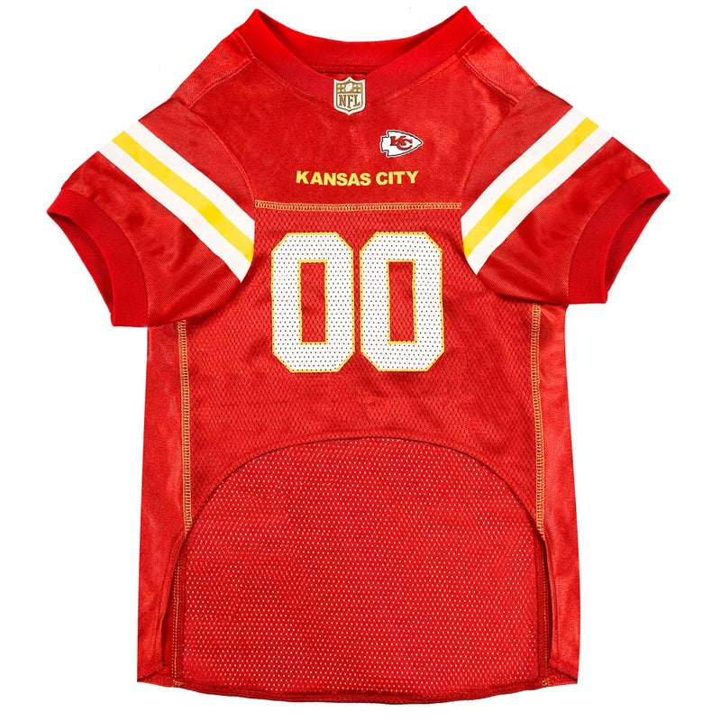Pets First Kansas City Chiefs NFL Mesh Pet Jersey, Small, Multi-Color - Image 3